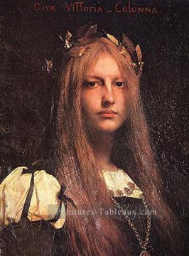 Diva Vittoria Colonna Jules Joseph Lefebvre Peinture à l'huile